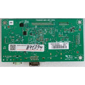 Mainboard Asus LMT 21,5" 1920x1080 VT229H MAIN BOARD TPV 756GQHCB0CA020 (Asus p/n: 04020-03010300, 715G9491-M0C-B01-004L) Chips TSUMO58FDT9-8, TSUM058FDT9-8