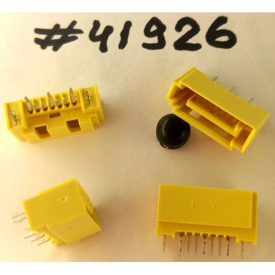Разъём SATA CON 7P G/F C-S S/T DIP (Asus p/n: 12015-00064000) LINGYANG SAISM13W-D056-07S308B