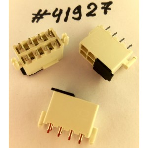 Разъём POWER CON 8P S/T,ATX,W/COVER (Asus p/n: 12G15020008D) PINREX 740-81-08TWY0