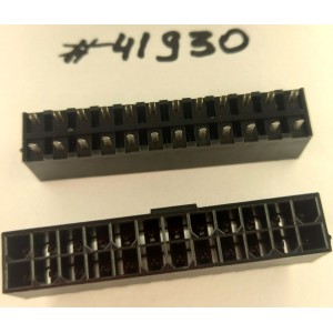 Разъём POWER CON 24P W/P BLK S/T DIP (Asus p/n: 12015-00035400) HORNG TONG PW24W52BJQH30