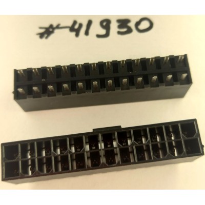 Разъём POWER CON 24P W/P BLK S/T DIP (Asus p/n: 12015-00035400) HORNG TONG PW24W52BJQH30