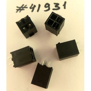 Разъём POWER CON 4P W/P BLK S/T DIP (Asus p/n: 12015-00024700) HORNG TONG PW04W52BJQH28