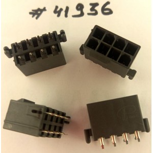 Разъём POWER CON 8P W/P CHL S/T DIP (Asus p/n: 12015-00053200) PINREX 740-81-08TGY8