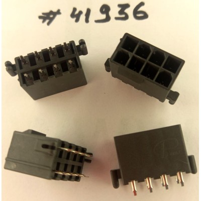 Разъём POWER CON 8P W/P CHL S/T DIP (Asus p/n: 12015-00053200) PINREX 740-81-08TGY8
