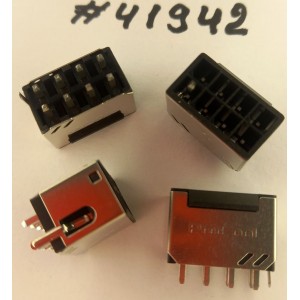 Разъём POWER CON 8P W/B BLK S/T DIP (Asus p/n: 12015-00059800) AJOHO CSCZ-COVER423