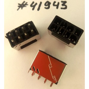 Разъём POWER CON 8P W/B BLK S/T DIP (Asus p/n: 12015-00480000) AJOHO CSCZ-COVER440