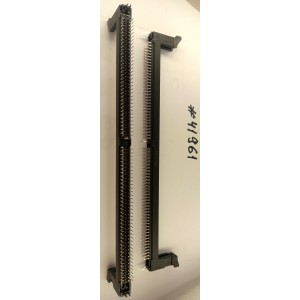 Разъём DIMM DDR4 288P G/F O/L BLK/U D (Asus p/n: 12002-00096300) FOXCONN AH08841-R9B24-4F
