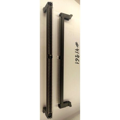 Разъём DIMM DDR4 288P G/F O/L BLK/U D (Asus p/n: 12002-00096300) FOXCONN AH08841-R9B24-4F