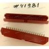 Разъём IDC IDC-40MS 2.54mm 2X20P S/T K20 RED (Asus p/n: 12G07150040U) PINREX 51T-80-40GR01