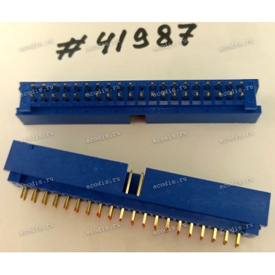 Разъём IDC IDC-40MS 2.54mm 2X20P S/T K20 BLUE (Asus p/n: 12G07120040Y) FOXCONN HL2220F-UD2