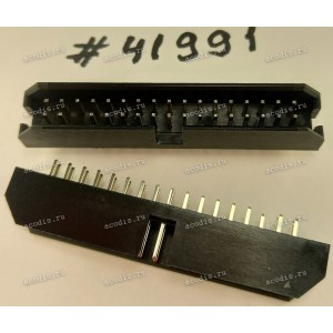 Разъём IDC IDC-34MS 2.54mm 2X17P S/T,K5,BLACK (Asus p/n: 12G07130034K) PINREX 51T-80-34GB05