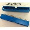 Разъём IDC IDC-40MS 2.54mm 2X20P S/T K20 BLUE (Asus p/n: 12G07130040N) PINREX 510-80-40GU01,NY66