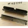 Разъём IDC IDC-40MR 2.54mm 2X20P R/A K20 BLACK (Asus p/n: 12G07140040D) PINREX 51L-80-40GB01