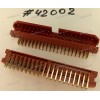 Разъём IDC IDC-40MR 2.54mm 2X20P R/A K20 RED (Asus p/n: 12G07140040Q) PINREX 51L-80-40GR11