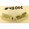 Разъём IDC IDC-10MS 2.54mm S/T 2.54 K10 L-GRA (Asus p/n: 12G07160010D) PINREX 510-80-10GG33
