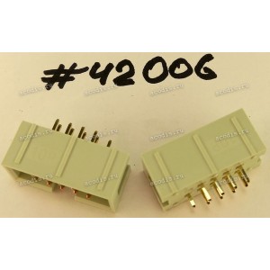 Разъём IDC IDC-10MS 2.54mm S/T 2.54 K10 L-GRA (Asus p/n: 12G07160010D) PINREX 510-80-10GG33