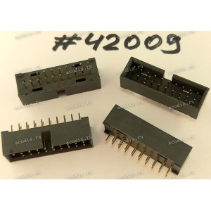 Разъём IDC IDC-20MS 2.54mm 2X10P G/F 2.0 K20 D-G/U (Asus p/n: 12007-00013000) HORNGTONG BH20N542SIH22