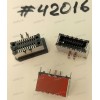 Разъём FRONT HD 2X10P G/F 0.8 KEY-A (Asus p/n: 12007-00210000) DEREN 40-42461-02001RHF-AS