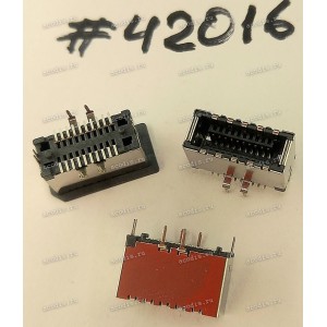 Разъём FRONT HD 2X10P G/F 0.8 KEY-A (Asus p/n: 12007-00210000) DEREN 40-42461-02001RHF-AS Разъём FRONT HD 2X10P G/F 0.8 KEY-A (Asus p/n: 12007-00210000) DEREN 40-42461-02001RHF-AS