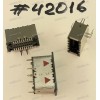 Разъём FRONT HD 2X10P G/F 0.8 KEY-A (Asus p/n: 12007-00210000) DEREN 40-42461-02001RHF-AS
