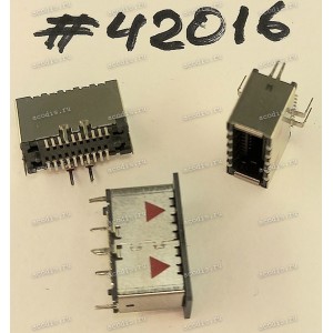 Разъём FRONT HD 2X10P G/F 0.8 KEY-A (Asus p/n: 12007-00210000) DEREN 40-42461-02001RHF-AS Разъём FRONT HD 2X10P G/F 0.8 KEY-A (Asus p/n: 12007-00210000) DEREN 40-42461-02001RHF-AS