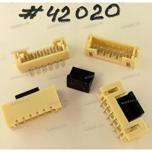 Разъём IDC IDC-6MR 2.0mm 6P 2.0 NATURAL S/T SMT (Asus p/n: 12008-00070900) XINYA S2013-06SWA-R Разъём IDC IDC-6MR 2.0mm 6P 2.0 NATURAL S/T SMT (Asus p/n: 12008-00070900) XINYA S2013-06SWA-R