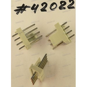 Разъём IDC IDC-4MS 2.54mm 4P S/T 2.54MM L-GRAY (Asus p/n: 12G08000504V) PINREX 744-81-04TG20