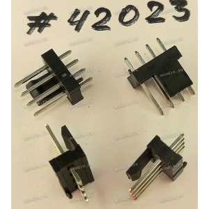 Разъём IDC IDC-4MS 2.54mm 4P 2.54MM W/P CHL S/T (Asus p/n: 12008-00011600) PINREX 744-81-04TG1B