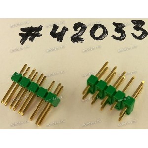 Разъём IDC IDC-10MS 2.54mm 2X5P 2.54mm S/T K8,GREE (Asus p/n: 12G06105010V) FOXCONN HC11051-GD5 <G>