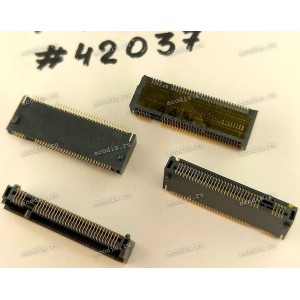 Разъём M2 NGFF GEN4 KEY-M 67P G/F 4.0H BLK S (Asus p/n: 12003-00073900) FOXCONN AS0BC21-S40BM-7H