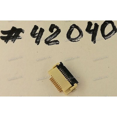 Разъём FFC FPC 10P 0.5 1.8H R/A 6G SMT (Asus p/n: 12018-00073400) ACES 51625-01041-001