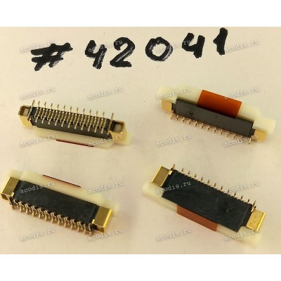 Разъём FFC FPC 22P 0.5 BLK S/T G/F (Asus p/n: 12018-00361000) ACES 50559-02241-003