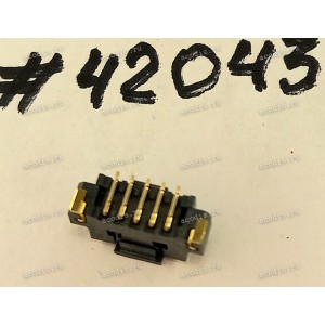 Разъём WtoB CON 5P G/F 1.25 BLK S/T (Asus p/n: 12017-00430300) ACES 50273-00571-001