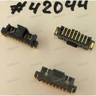 Разъём WtoB CON 8P G/F 1.25 BLK S/T (Asus p/n: 12017-00800200) ACES 50273-00871-001