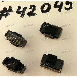 Разъём WtoB CON 6P G/F 1.0 BLK S/T (Asus p/n: 12017-00890000) ACES 50228-00671-001