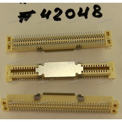 Разъём BtoB CON 80P G/F 0.8MM F S/T (Asus p/n: 12016-00680300) FCI 61082-081402LF