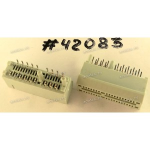 Разъём SLOT PCIE X1 36P G/F LIGHTGRAY (Asus p/n: 12G03002036Q) FOXCONN 2EG01811-A7A-DF