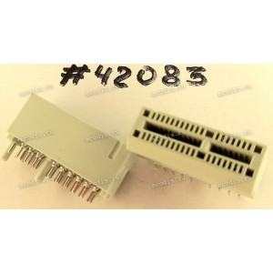 Разъём SLOT PCIE X1 36P G/F LIGHTGRAY (Asus p/n: 12G03002036Q) FOXCONN 2EG01811-A7A-DF