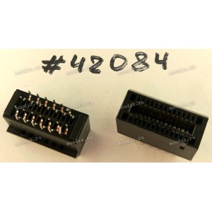 Разъём SLOT PCIE 26P G/F,EDGE,BLACK (Asus p/n: 12G030000266) FOXCONN 2EG01311-A5D-DF Разъём SLOT PCIE 26P G/F,EDGE,BLACK (Asus p/n: 12G030000266) FOXCONN 2EG01311-A5D-DF
