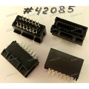 Разъём SLOT PCIE 26P G/F,EDGE,BLACK (Asus p/n: 12G030000265) WINWIN WPES-026AN41B11UWS