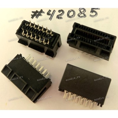 Разъём SLOT PCIE 26P G/F,EDGE,BLACK (Asus p/n: 12G030000265) WINWIN WPES-026AN41B11UWS