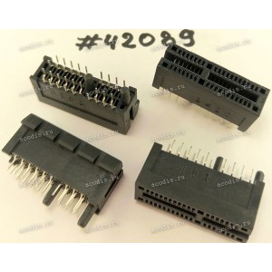 Разъём SLOT PCIE X1 36P G/F CHARL DIP (Asus p/n: 12003-00081800) LOTES AAA-PCI-155-K22
