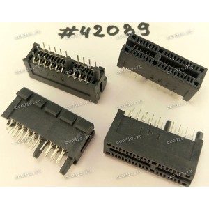Разъём SLOT PCIE X1 36P G/F CHARL DIP (Asus p/n: 12003-00081800) LOTES AAA-PCI-155-K22 Разъём SLOT PCIE X1 36P G/F CHARL DIP (Asus p/n: 12003-00081800) LOTES AAA-PCI-155-K22