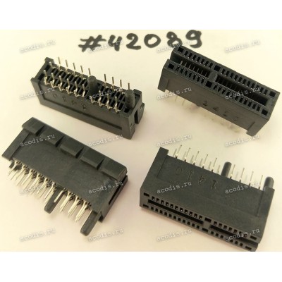 Разъём SLOT PCIE X1 36P G/F CHARL DIP (Asus p/n: 12003-00081800) LOTES AAA-PCI-155-K22