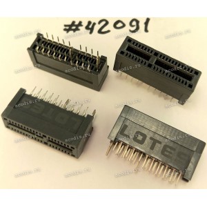 Разъём SLOT PCIE X1 36P, G/F GA (Asus p/n: 12G03002036K) LOTES AAA-PCI-064-K33