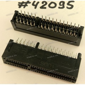 Разъём SLOT PCIE X4 64P G/F (Asus p/n: 12G030000645) LOTES AAA-PCI-022-K03,BLACK<G>