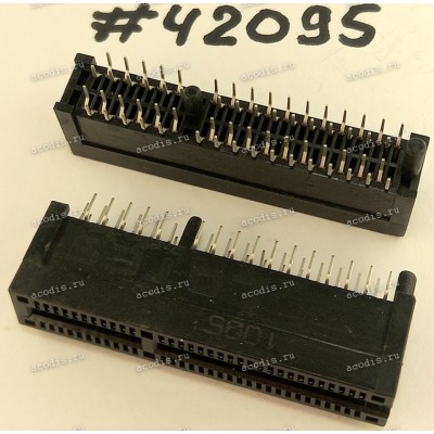 Разъём SLOT PCIE X4 64P G/F (Asus p/n: 12G030000645) LOTES AAA-PCI-022-K03,BLACK<G>