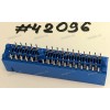 Разъём SLOT PCIE X4 64P G/F D-BLU (Asus p/n: 12G030010640) FOXCONN 2EG03211-A7L-DF