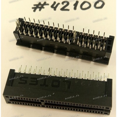 Разъём SLOT PCIE X4 64P G/F OP BLK/U (Asus p/n: 12003-00011800) LOTES APCI0328-K001F