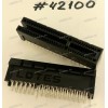 Разъём SLOT PCIE X4 64P G/F OP BLK/U (Asus p/n: 12003-00011800) LOTES APCI0328-K001F